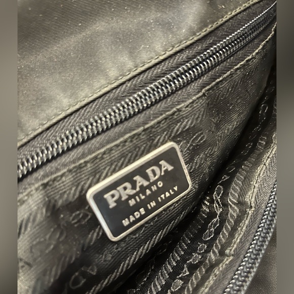 Prada Black Large Tote Shoulder Bag 14x11 - Picture 5 of 12